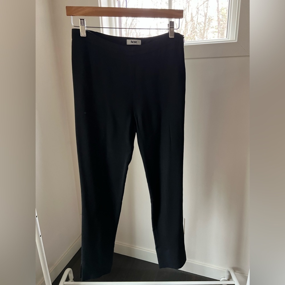Acne Studio viscose wool pants